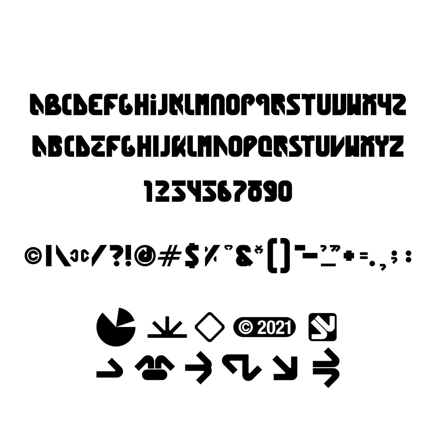 RESET Typeface — hvnter.net